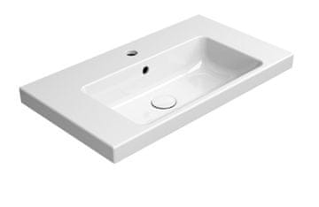 Gsi GSI NORM Antibakterijski umivaonik 70x40 cm ExtraGlaze, bijela keramička završna obrada