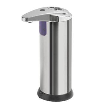 SAPHO AQUALINE Bezdodirni Dozator Sapuna, 240ml, Nerez, Sjaj, 74x184x113mm