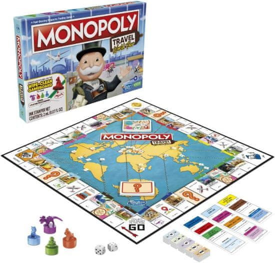 Hasbro Monopoly društvena igra, Travel World Tour