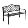 Aga Metalna vrtna klupa MR2003 127x60x89 cm
