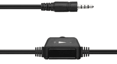 Canyon HSC-1 slušalice, s mikrofonom, 2m, crna (CNS-CHSC1B)