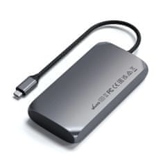 Satechi multimedijski adapter, M1, USB-C, aluminij, siva (ST-UCM1HM)