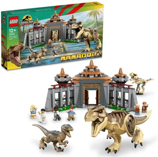 LEGO Jurski svet 76961 Centar za posjetitelje T Rex i Raptor