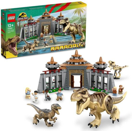 LEGO Jurski svet 76961 Centar za posjetitelje: T-Rex i Raptor Attack