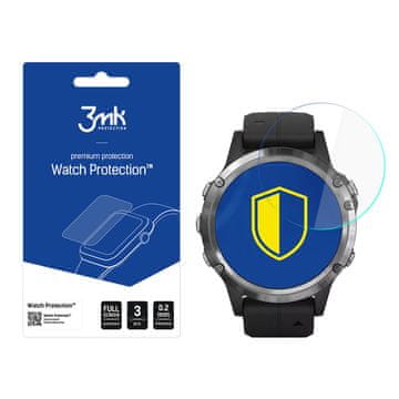 3MK 3Mk Fleksibilno Staklo Za Zaštitu Ekrana Garmin Fenix 5 Plus