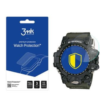 3MK 3Mk Hibridno Fleksibilno Staklo Za Zaštitu Casio G-Shock Mudmaster Sata