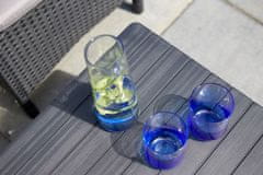 KETER Višenamjenski Ratan Stolić LYON - Grafitno Siva, Otporan na UV i Vrijeme