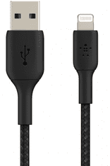 Belkin Boost Charge kabel, Lightning-USB-A, crna (CAA002bt2MBK)
