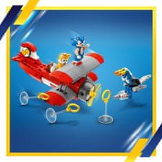 LEGO Sonic The Hedgehog 76991 Tails' Workshop i Tornado Plane