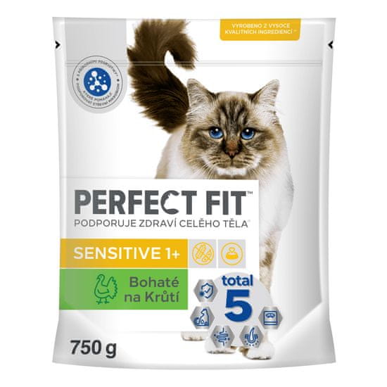 Perfect fit granule Sensitive s purećim mesom 6x750g