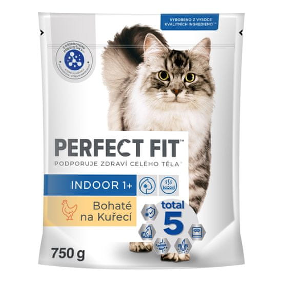 Perfect fit granule Indoor s pilećim mesom 6x750g