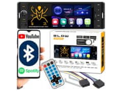 Blow Spider auto radio, RDS, FM, Bluetooth, 4x60W, MirrorLink, pozivi, USB/microSD/AUX