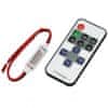 master LED MINI LED RF kontroler 12V-24V daljinski upravljač 12A za LED trake