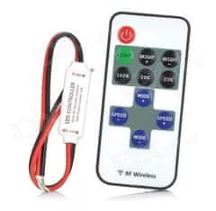 master LED MINI LED RF kontroler 12V-24V daljinski upravljač 12A za LED trake