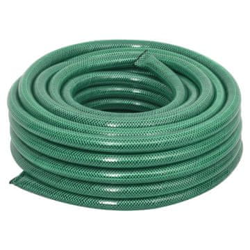 Vidaxl Vrtno crijevo, zeleno, 1,9 cm, 30 m, PVC