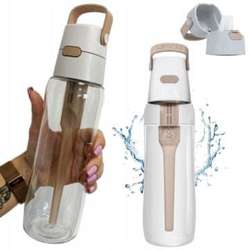DAFI Solid 0,7l Tritan bež filter boca