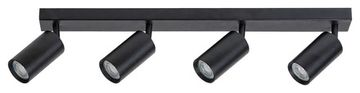 Rabalux Stropni reflektor 2086 Solo GU10 4x MAX 40W crna