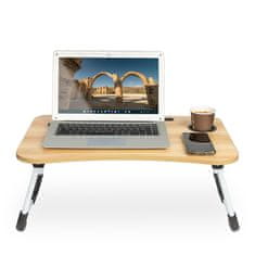 Ikonka Aga Sklopivi stolić za laptop/za krevet