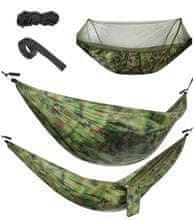 Gardlov Turistička viseća mreža Santiago Army 260 x 140 cm Malatec 10149