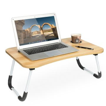 Ikonka Aga Sklopivi stolić za laptop/za krevet