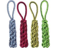 Toys konopac za pse, plavo/crveno/žuto/zeleno, 35 cm