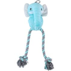 PET Toys plišana igračka od konopa za pse, majmun/lav/slon/flamingo, 42 cm