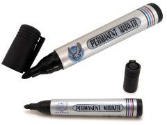 Verkgroup Crni trajni marker od 13 cm za označavanje kruga od 2 mm