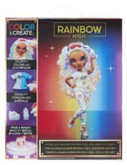 Rainbow High Lutke u boji - ljubičaste oči