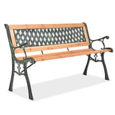 Linder Exclusiv Vrtna klupa MC4365 125x52x74 cm