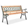 Aga Vrtna klupa MR2012 125x52x73 cm