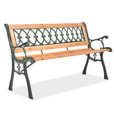 Aga Vrtna klupa MR2012 125x52x73 cm