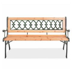 Aga Vrtna klupa MR2012 125x52x73 cm
