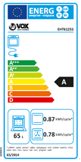 VOX electronics EHT 6125 S električni štednjak