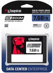Kingston DC600M SSD disk, 6,35 cm, SATA3.0, 560/530 MB/s, za podatkovne centre (SEDC600M/7680G)