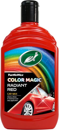 Turtle Wax tekućina za poliranje Color Magic Radiant Wax, crvena