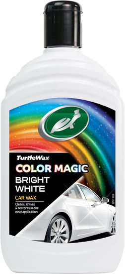 Turtle Wax tekućina za poliranje Color Magic Bright Wax, bijela