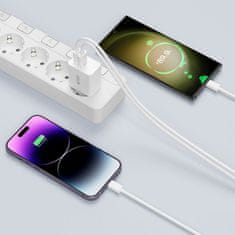 Tech-protect 2-port punjač USB / USB-C 30W QC, crno