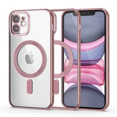 Tech-protect Magshine MagSafe maska za iPhone 11, ružičasta