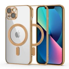 Tech-protect Magshine MagSafe maska za iPhone 13, zlato
