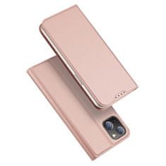 Dux Ducis Skin Pro preklopna maska za iPhone 15 Plus, ružičasta
