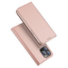 Dux Ducis Skin Pro preklopna maska za iPhone 15 Pro Max, ružičasta