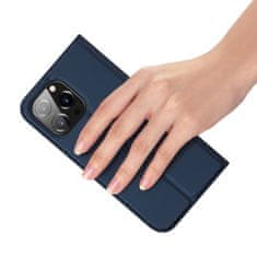 Dux Ducis Skin Pro preklopna maska za iPhone 15 Pro, plava