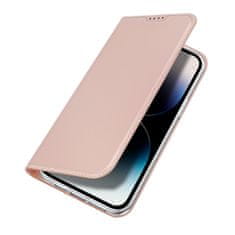 Dux Ducis Skin Pro preklopna maska za iPhone 15 Pro Max, ružičasta