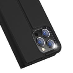 Dux Ducis Skin Pro preklopna maska za iPhone 15 Pro, crno