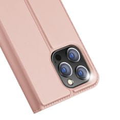 Dux Ducis Skin Pro preklopna maska za iPhone 15 Pro Max, ružičasta