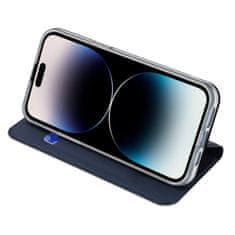 Dux Ducis Skin Pro preklopna maska za iPhone 15 Pro, plava