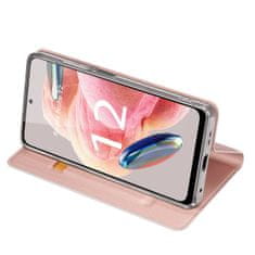 Dux Ducis Skin Pro preklopna maska za iPhone 15 Pro, ružičasta