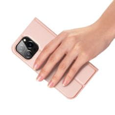 Dux Ducis Skin Pro preklopna maska za iPhone 15 Pro Max, ružičasta