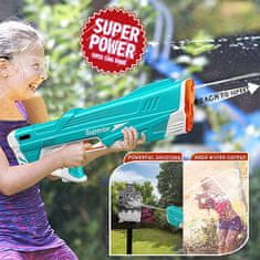 Cool Mango električni pištolj na vodu za vodene bitke s podesivim mlazom, domet 8–10 m, punjiva baterija - Watersplash