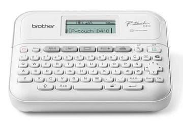 Brother PT D410 pisač naljepnica, bijeli